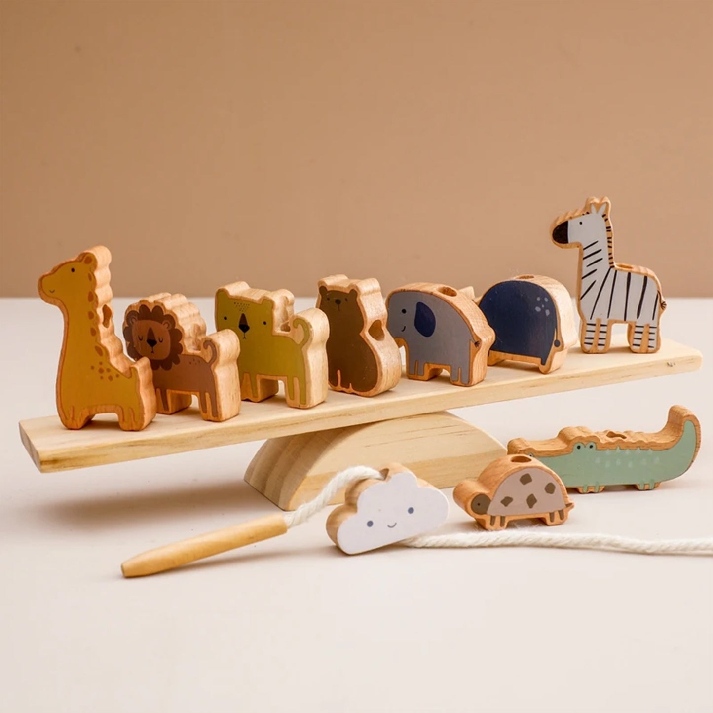 Jessruly® Jouet d'équilibre en bois Waldorf – Jeu d'empilage et de tri d'arbres, Jouet d'apprentissage Montessori, Arbres empilables sensoriels pour le jeu créatif