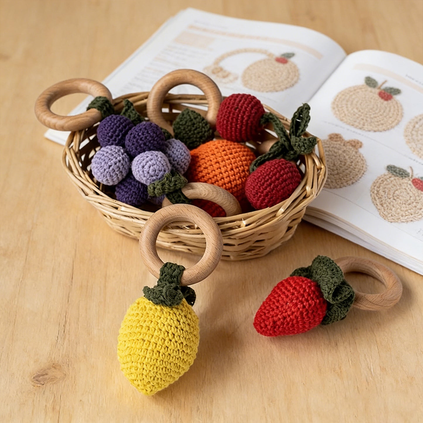 Jessruly® Fruit Teether Rattle
