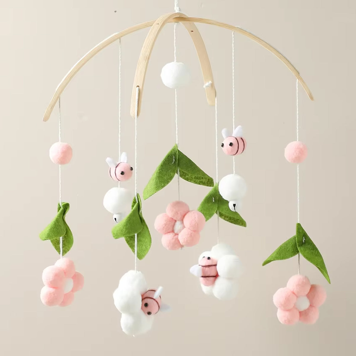 Jessruly® Boho Bee Flower Nursery Decor Soothe Toy