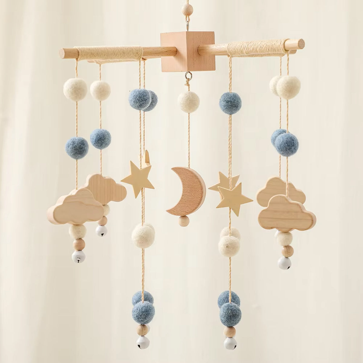Jessruly® Baby Crib Nursery Mobile Star Moon