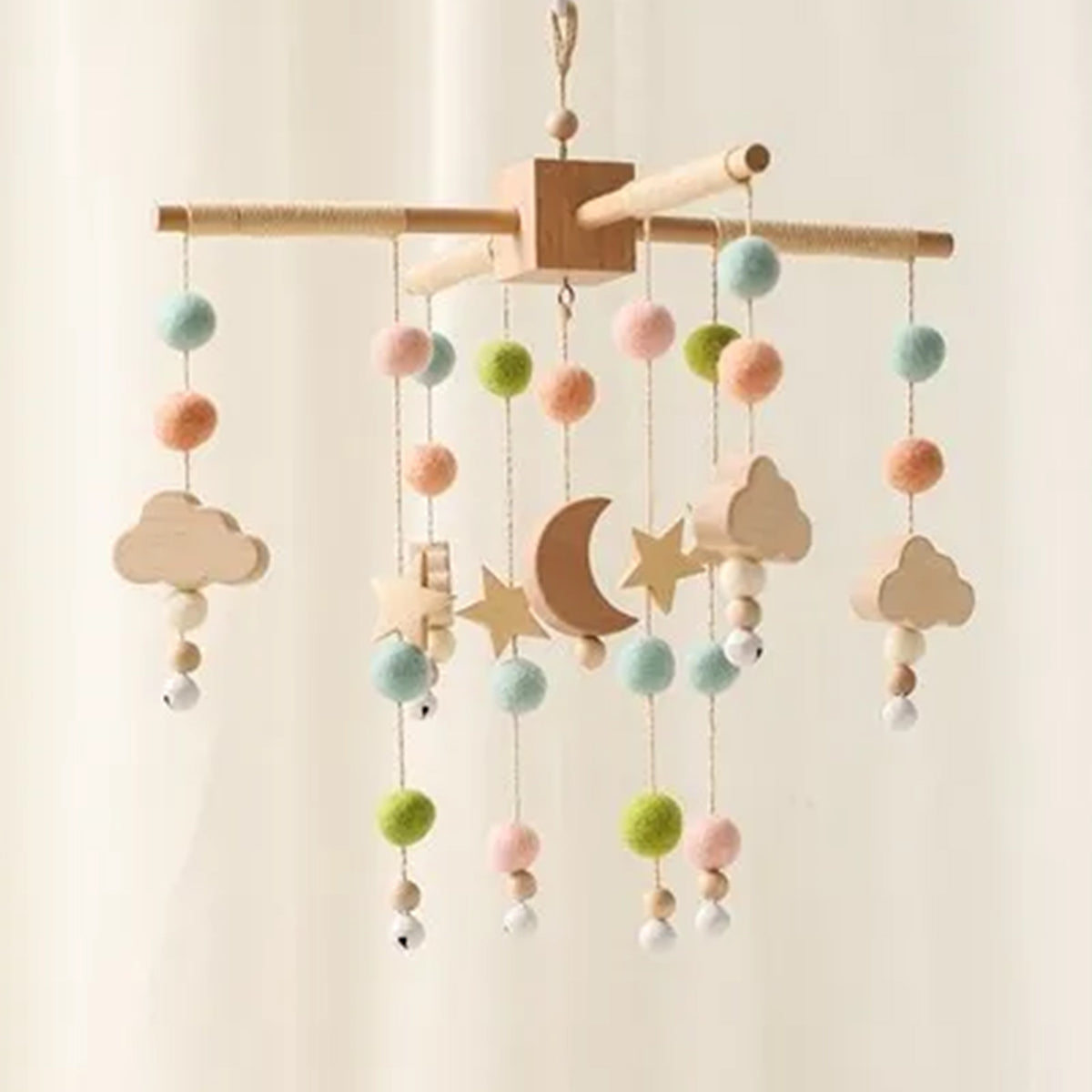Jessruly® Baby Crib Nursery Mobile Star Moon