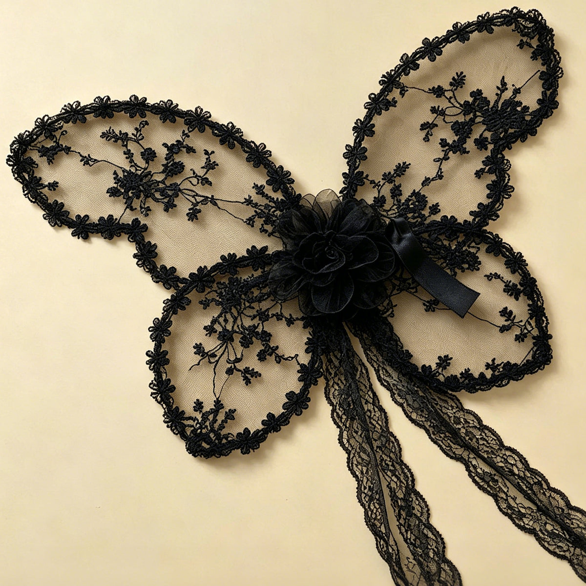 Jessruly® Fairy Wings – Delicate Lace Butterfly Wings for Photography, Photobooth Props & Nursery Decor