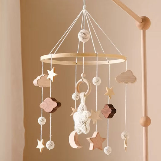 Jessruly® Wooden Bed Bell Crib Mobile