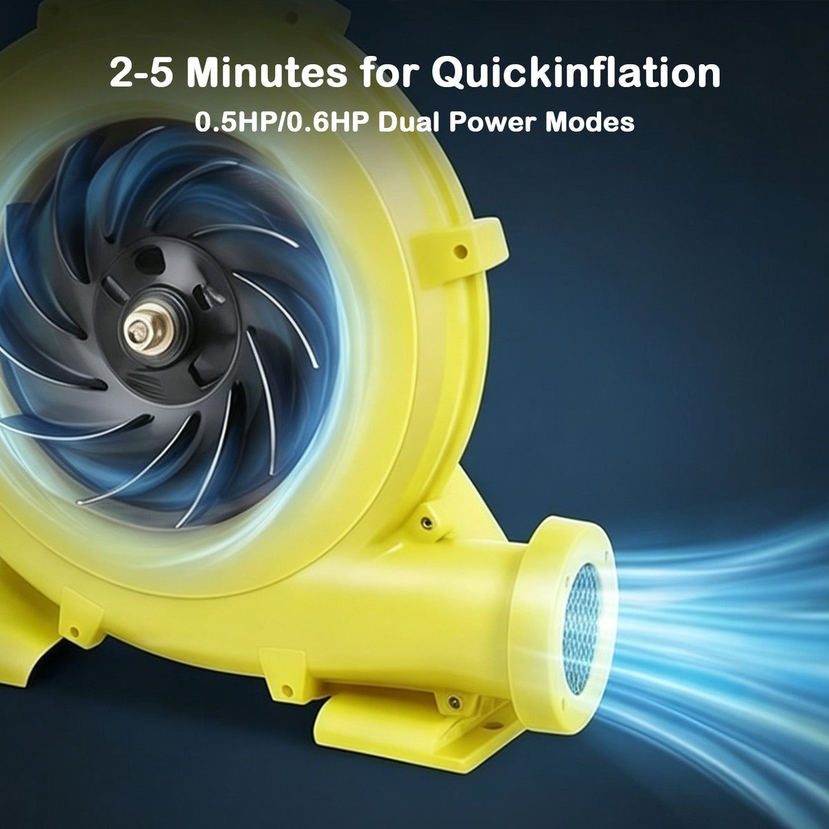 Jessruly® Inflatable Blower – High-Performance Electric Air Pump for Bouncy Castles