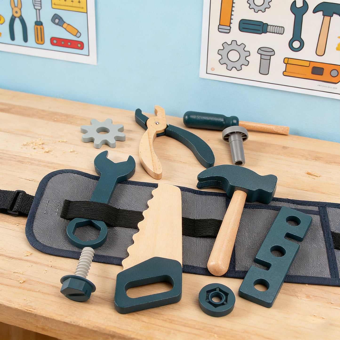 Jessruly® Tool Belt Play Set
