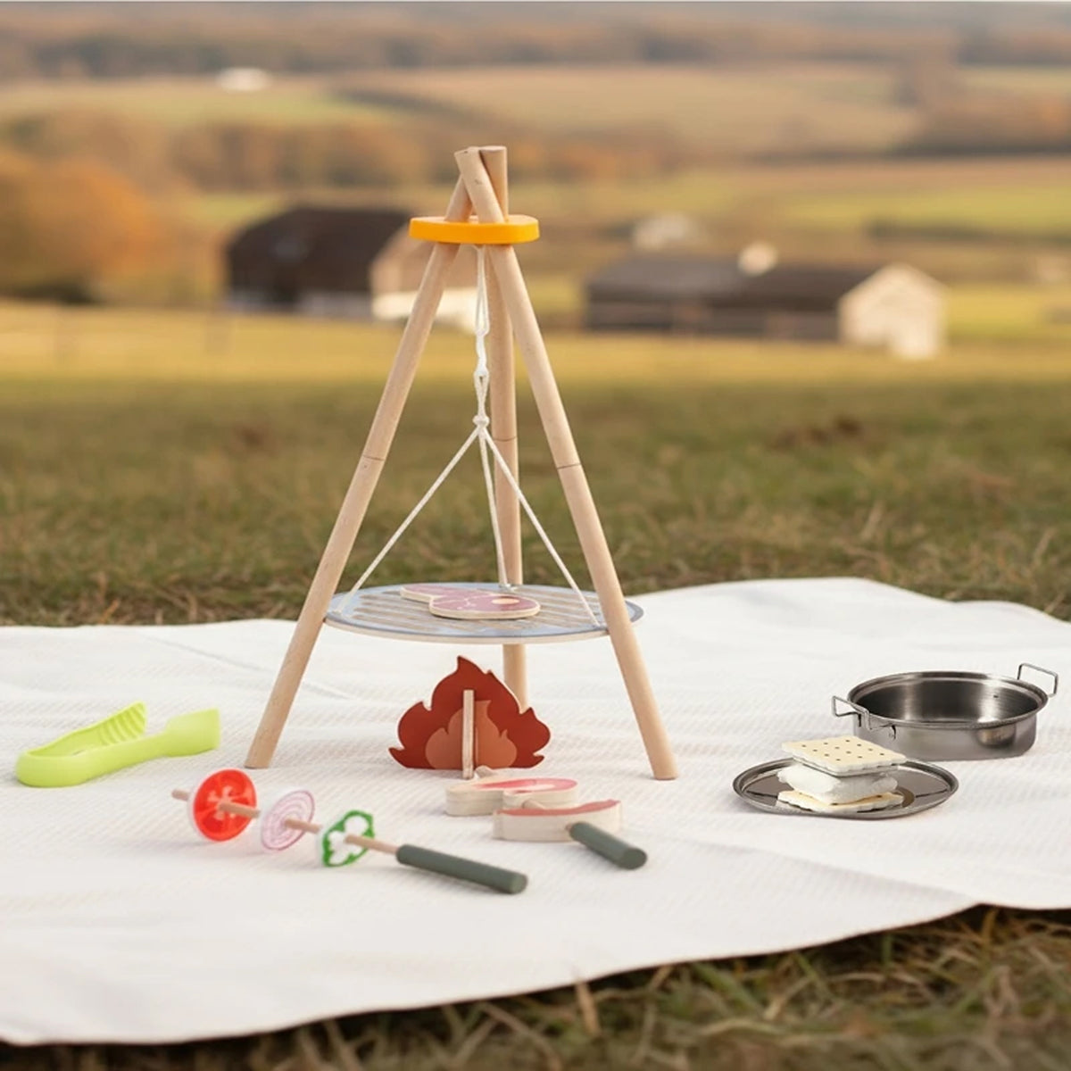 Jessruly® Camping Barbecue Play Set