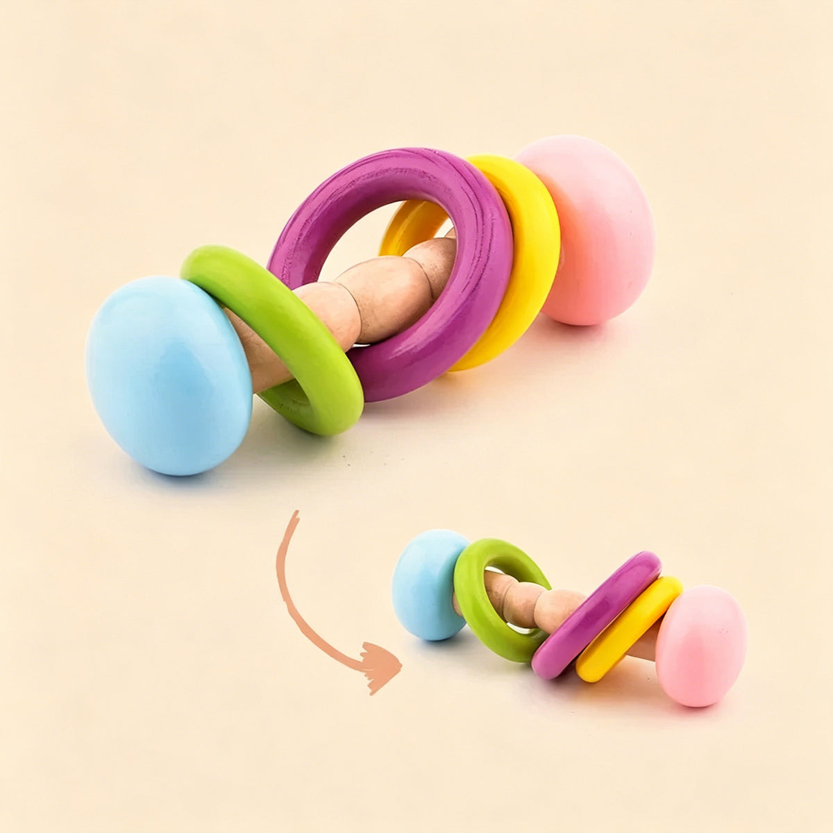Jessruly® 4Pcs Early Education Toys Set