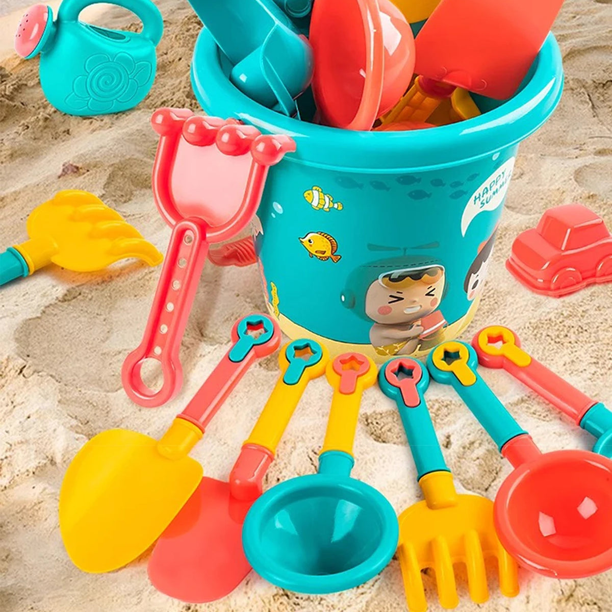 Jessruly® Beach Toys Set – Premium Sand Toy Kit with Shovel