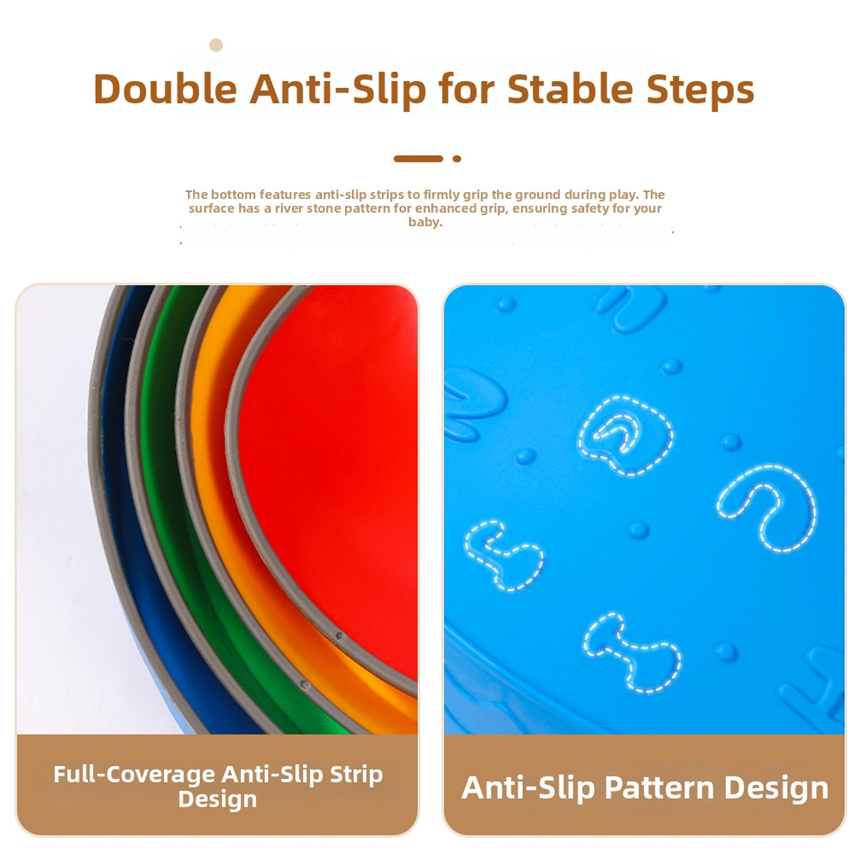 Jessruly® Colorful Stepping Stones Set