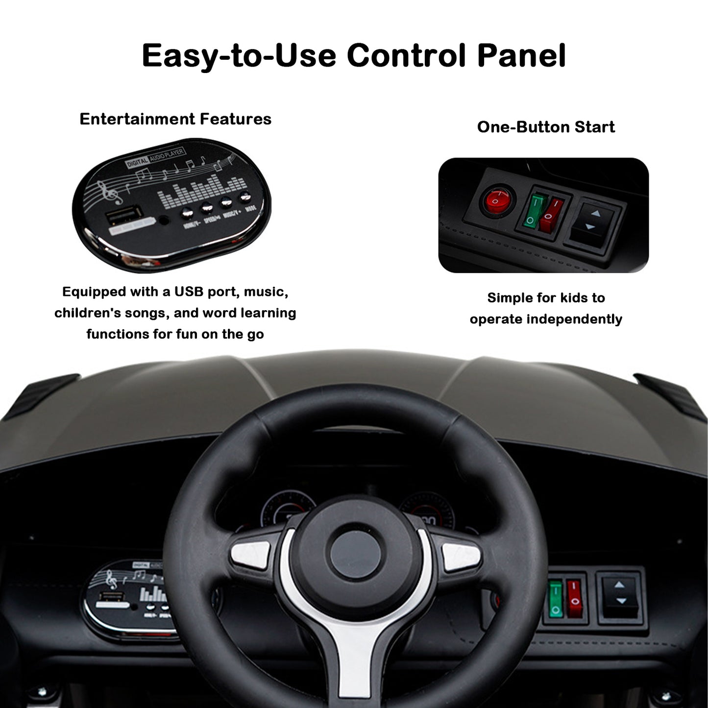 Jessruly® Kids Electric Car