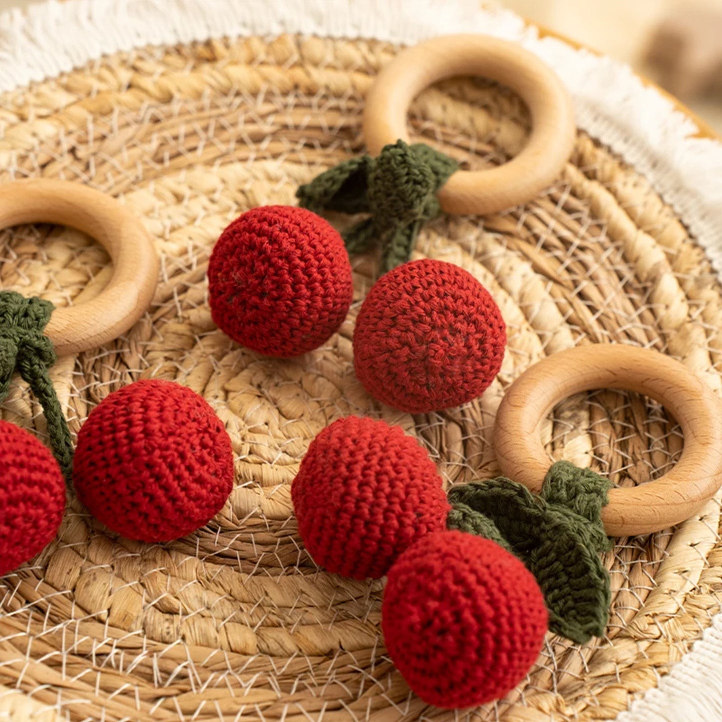 Jessruly® Fruit Teether Rattle