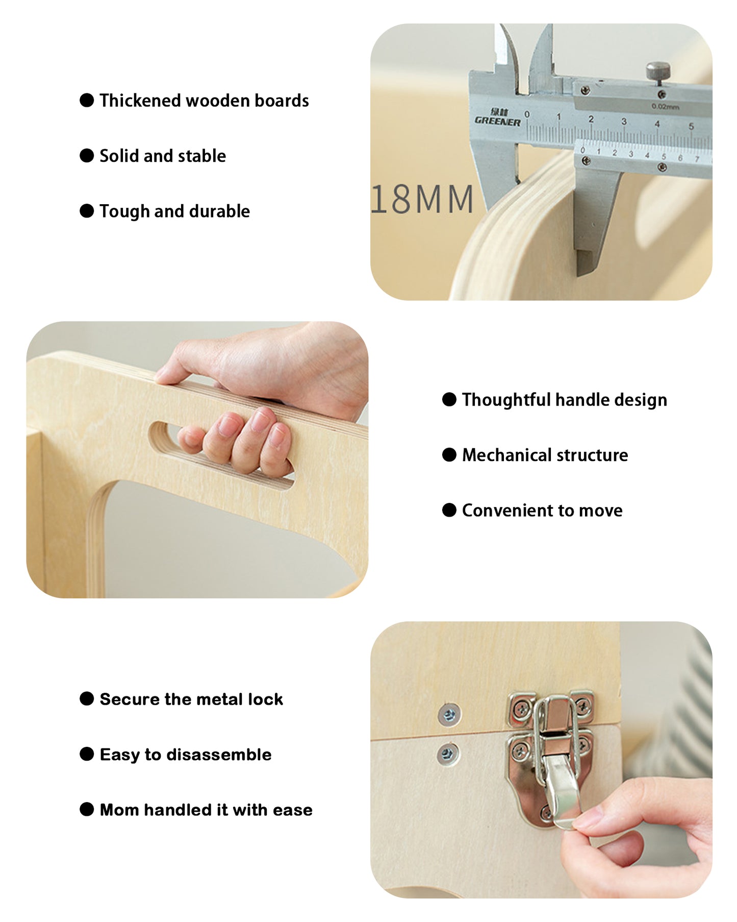 Jessruly® Foldable Learning Tower – Safe & Sturdy Step Stool with Blackboard, Converts to Table & Chair Set, Versatile Kitchen Helper Stool