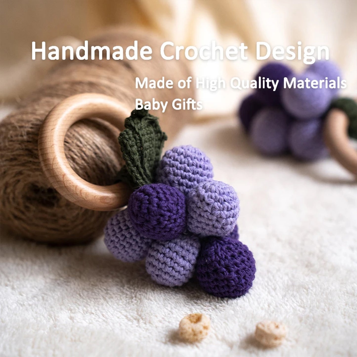 Jessruly® Fruit Teether Rattle