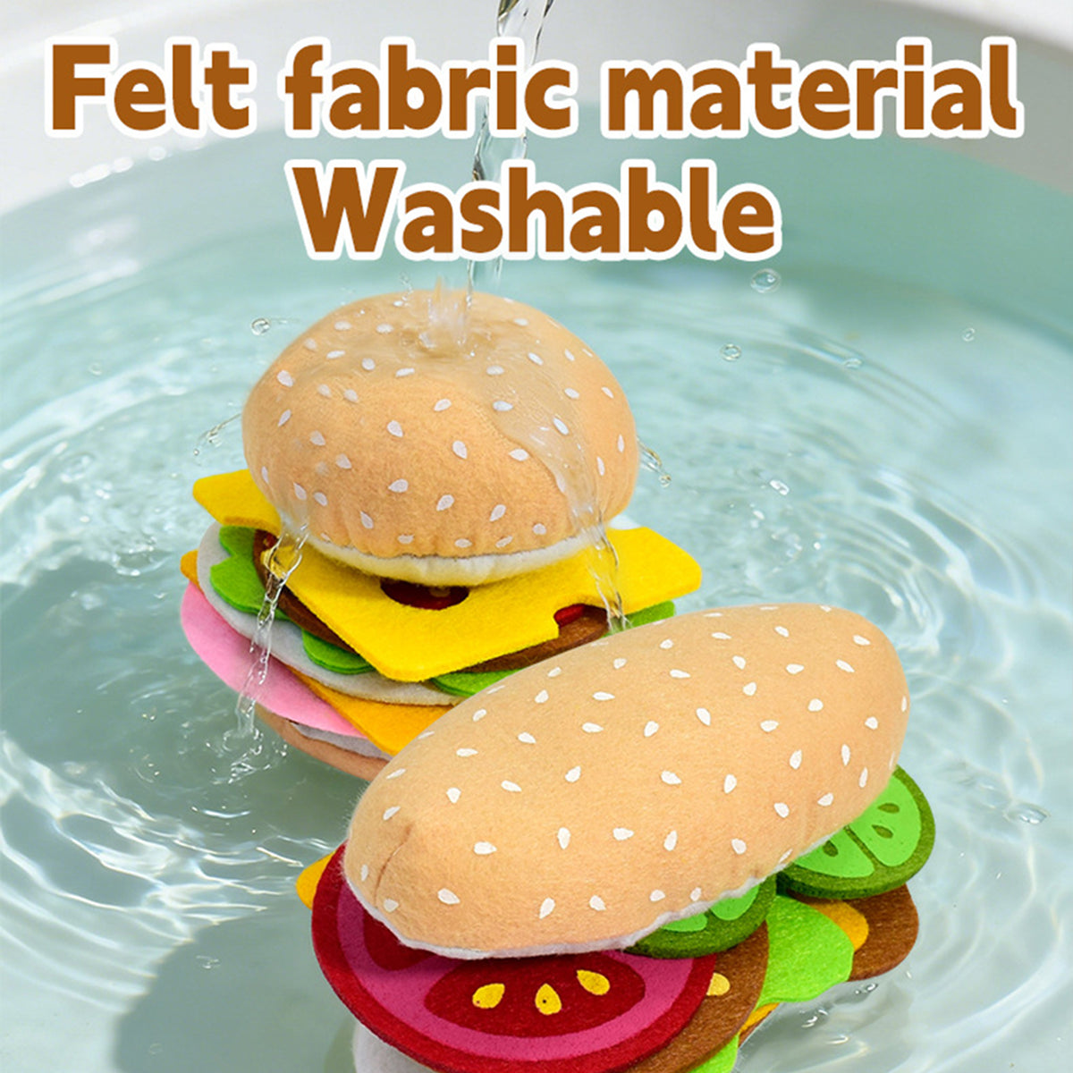 Jessruly® 28PCS Felt Food Burger Sandwich Set