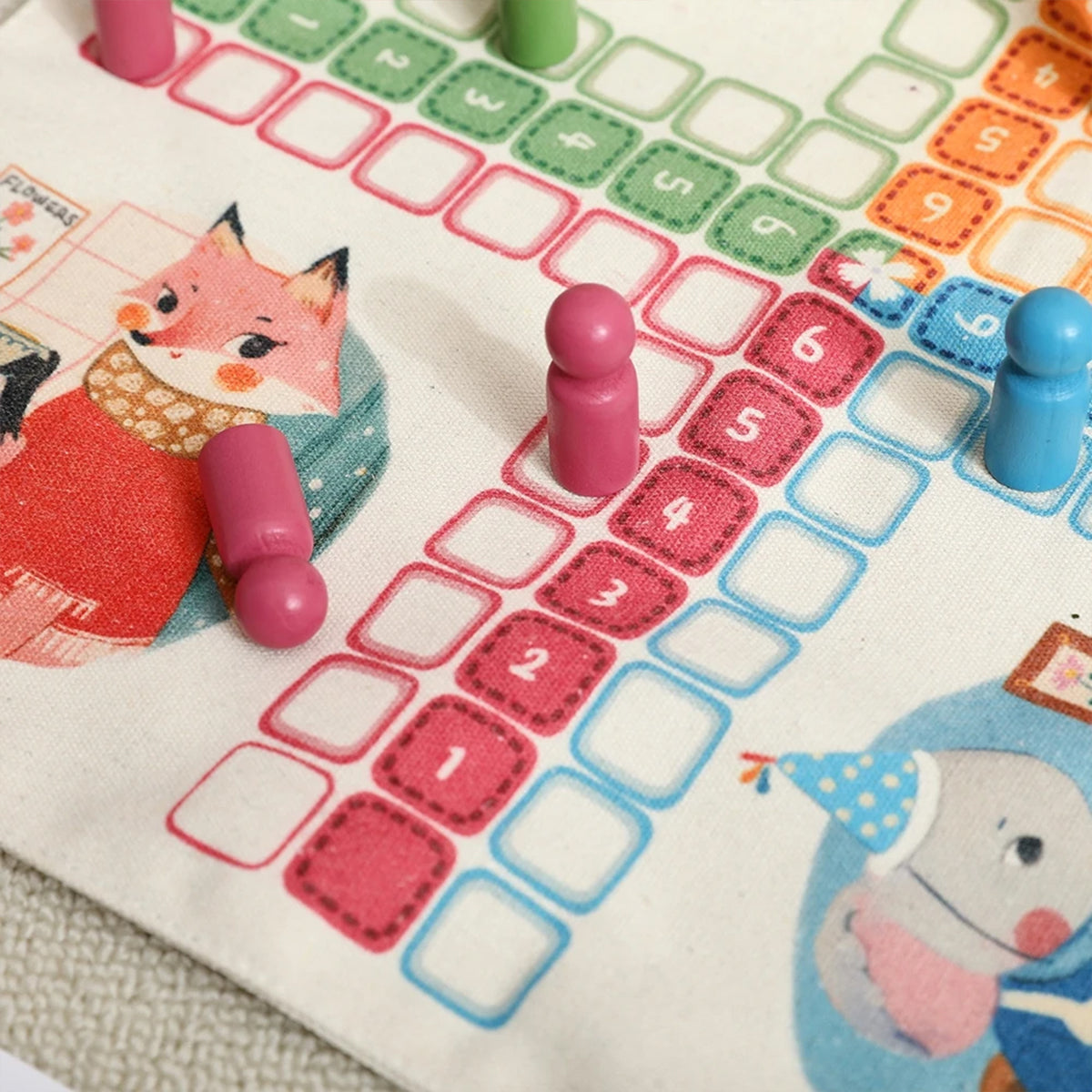 Jessruly® Board Game Kit – Parcheesi, Othello & Chutes and Ladders Set with Pop It Game Board