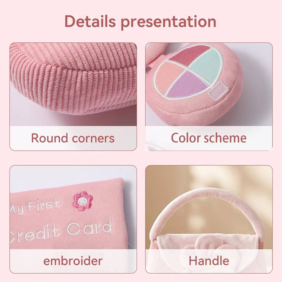 Jessruly® Princess Washable Pretend Play Cosmetic Set