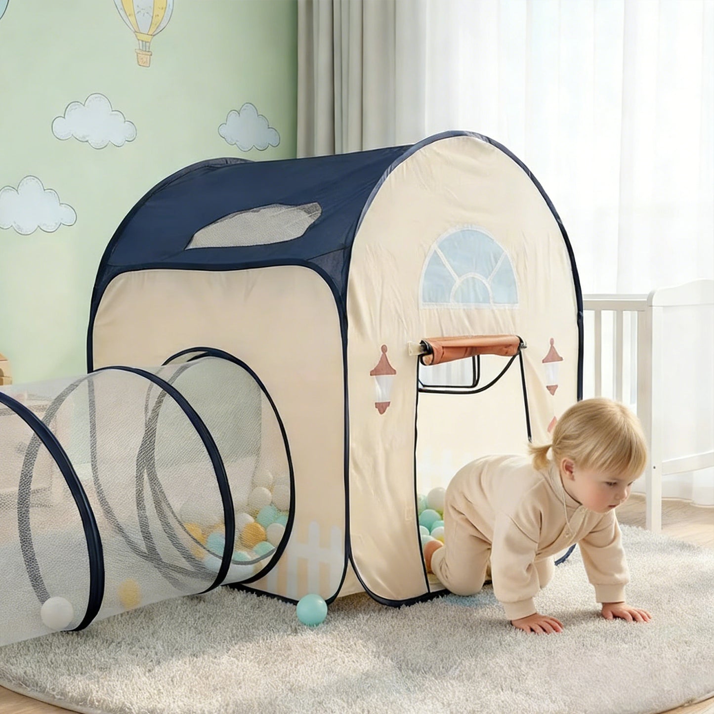 Jessruly® Play Tent with Tunnel