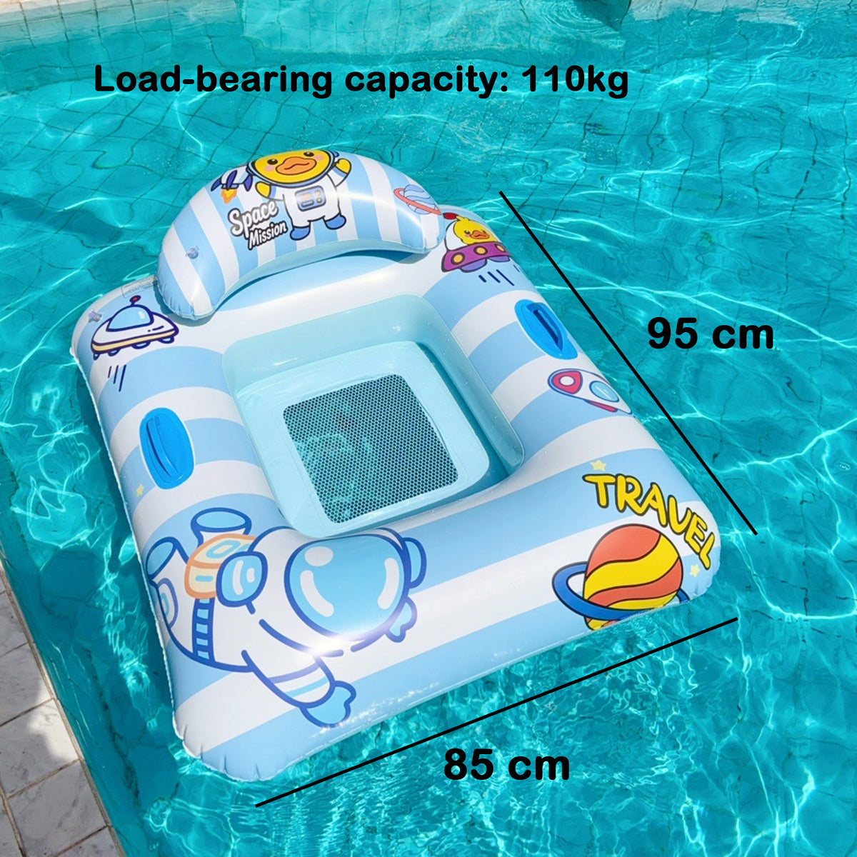 Jessruly® Pool Float with Canopy