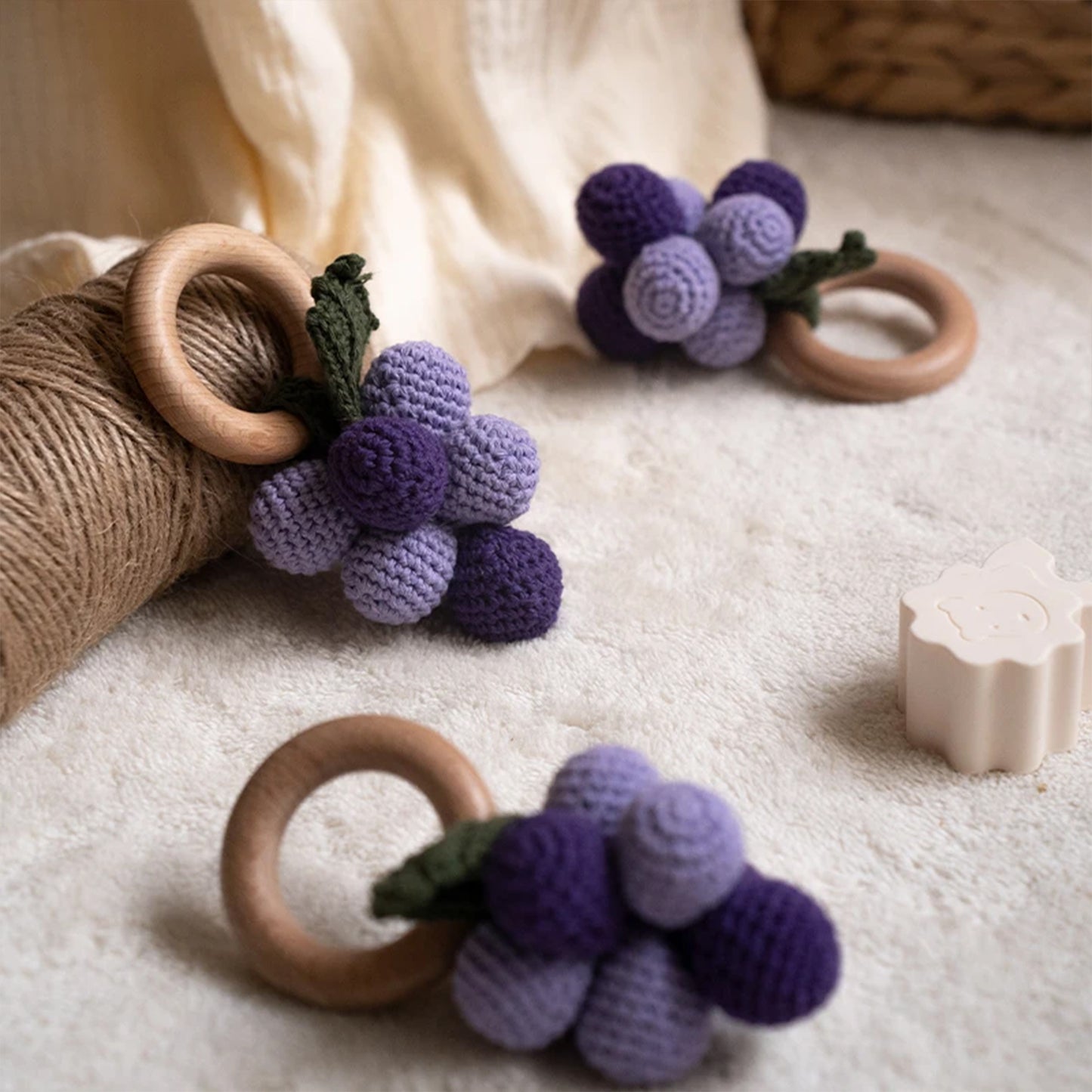 Jessruly® Fruit Teether Rattle