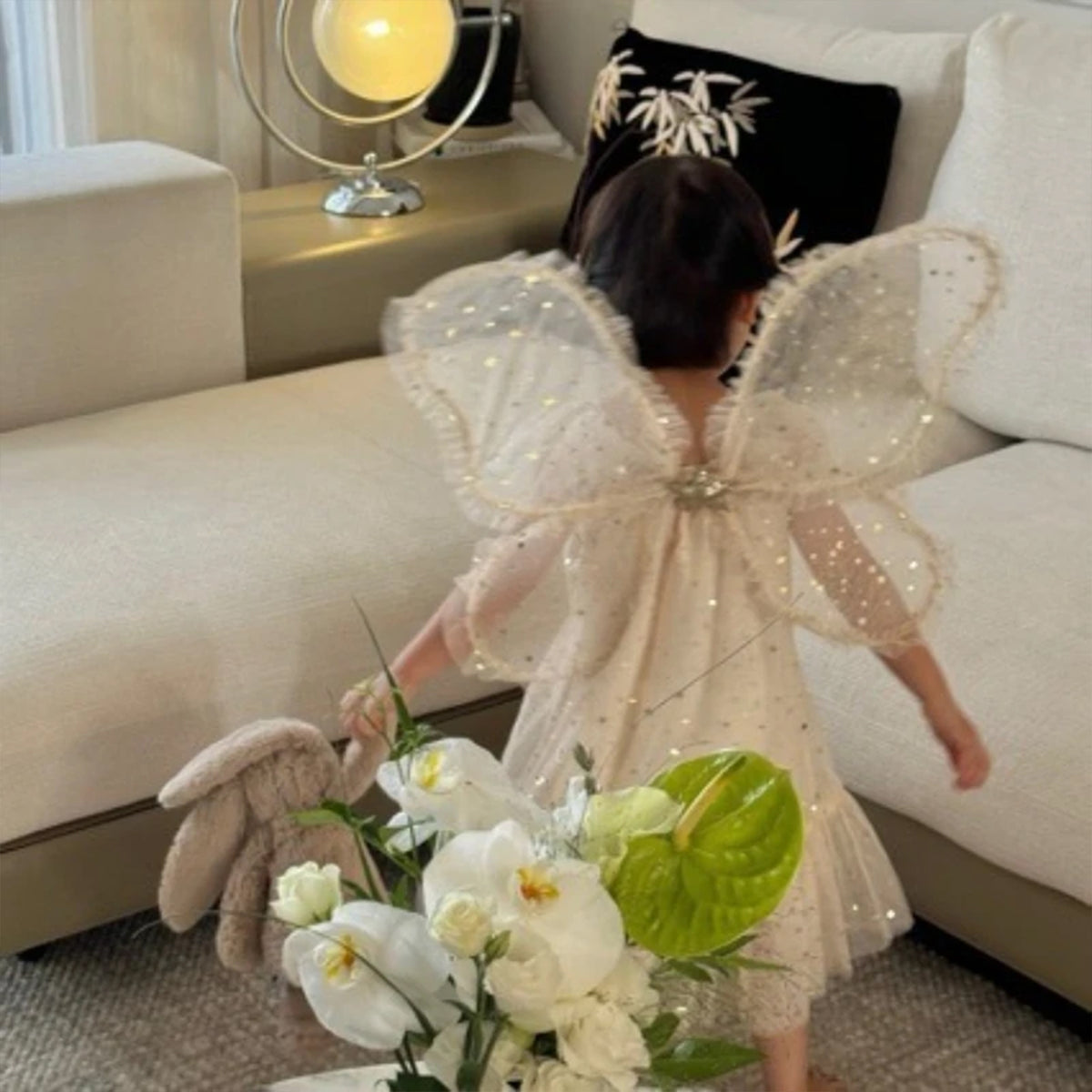 Jessruly® Fairy Wings – Delicate Lace Butterfly Wings for Photography