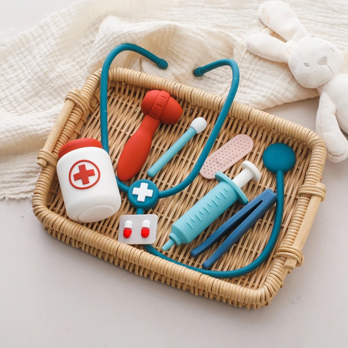 Jessruly® Silicone Doctor Play Set