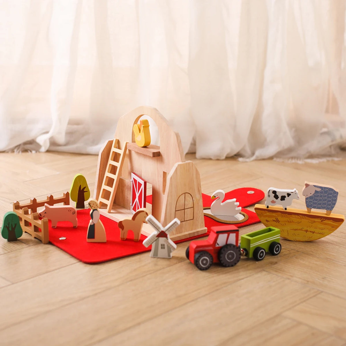 Jessruly® Montessori Barn Toy