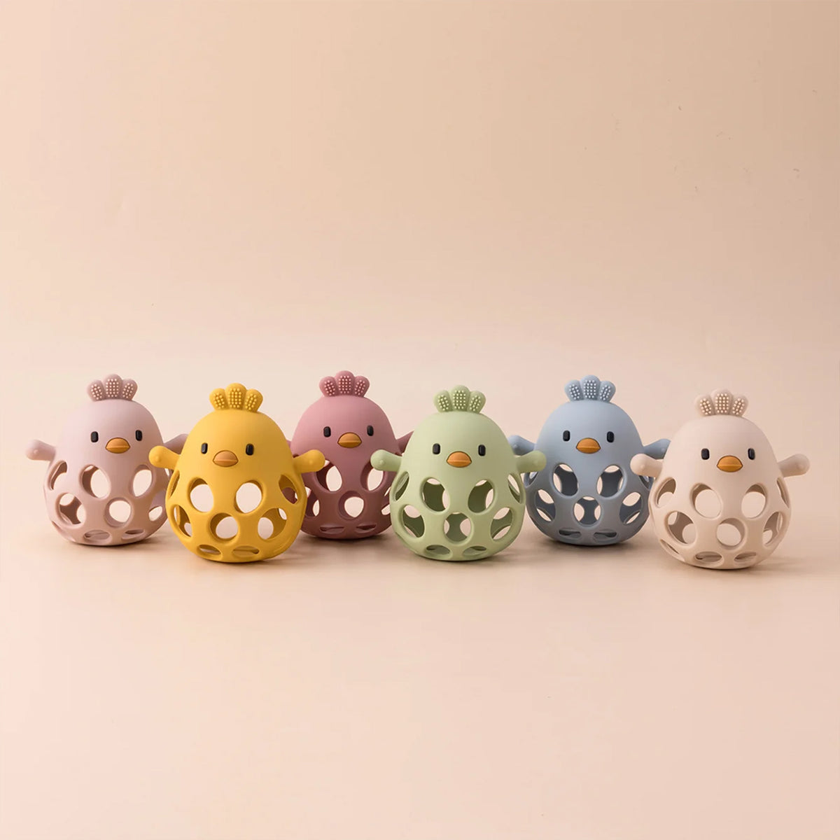 Jessruly® Pacifier Clip & Silicone Teether Glove