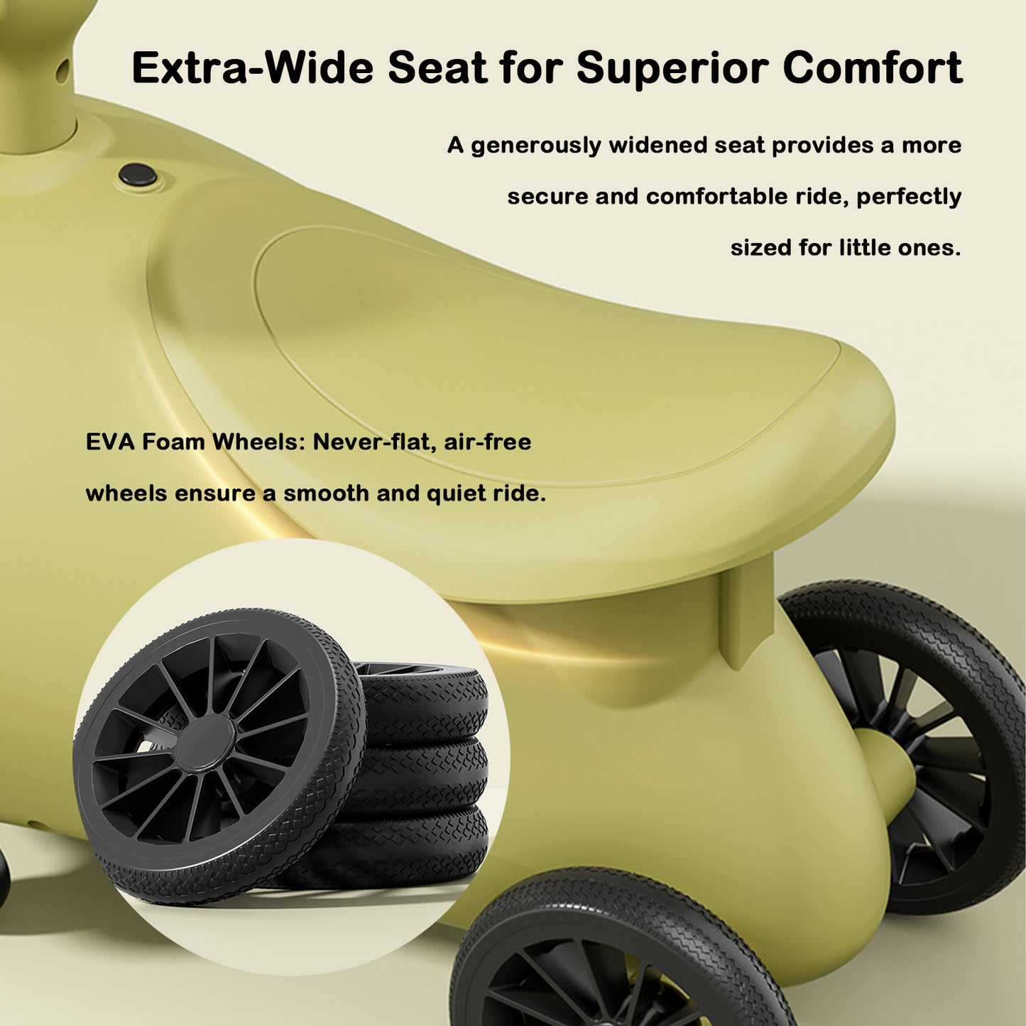 Jessruly® Voiture culbuto avion – Véhicule porteur interactif avec lumières et musique, voiture tamponneuse électrique au design amusant
