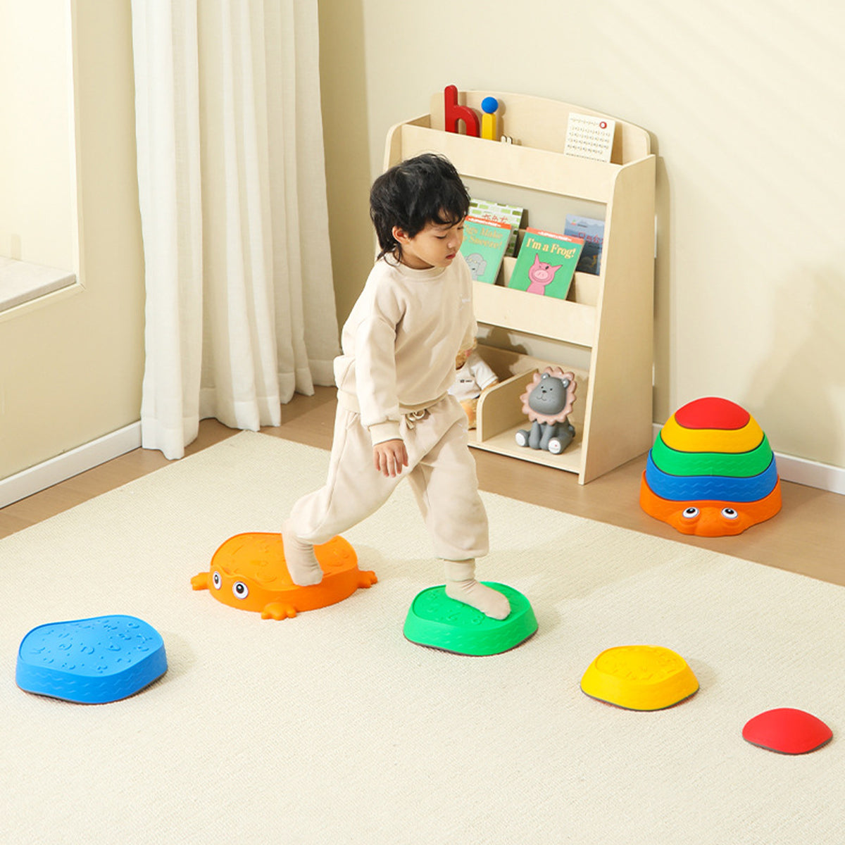 Jessruly® Colorful Stepping Stones Set