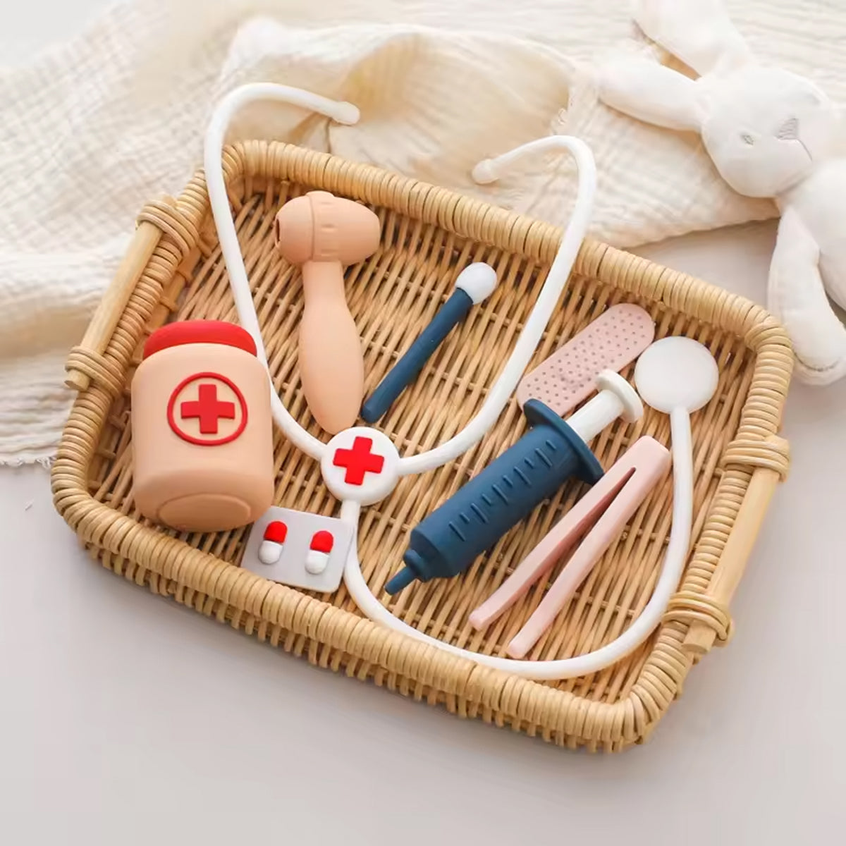 Jessruly® Silicone Doctor Play Set