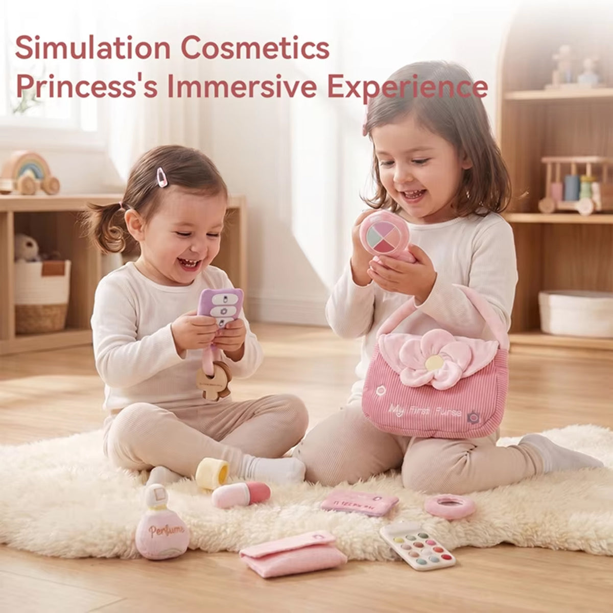 Jessruly® Princess Washable Pretend Play Cosmetic Set